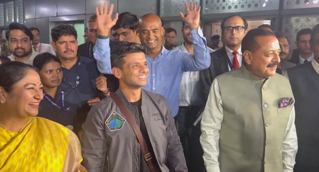 Made us proud: Delhi residents give warm welcome to Astronaut Shubhanshu Shukla