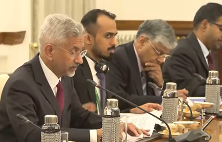Basis for positive momentum in India-China ties rests on maintaining peace in border areas: EAM Jaishankar