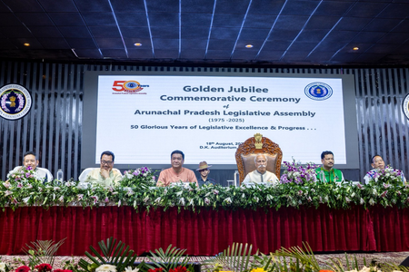 Golden jubilee celebrations of Arunachal Assembly: LS Speaker hails constructive debates in House