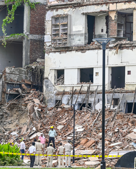 NHRC takes suo motu cognisance of death of 3 labourers in Delhi building collapse incident
