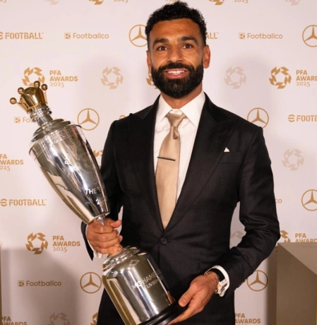 <div>It’s something I’ll never forget and take for granted: Salah on historic PFA Player of the Year honour</div>