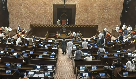 Oppn uproar continues on last day of Monsoon Session; brief adjournment in LS, Rajya Sabha till 2 pm