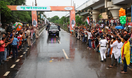 <div>‘Grateful to people of Kolkata for affection’, says PM Modi</div>
