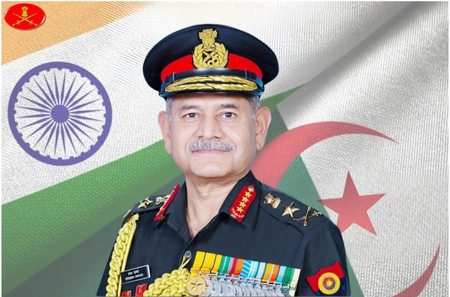 Army Chief embarks on official visit to Algeria to boost defence ties