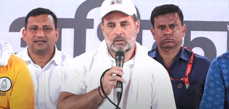 Rahul Gandhi targets ECI, says masses demanding check on ‘vote theft’  