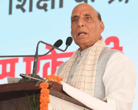 <div>People in border areas provided ‘full support’ to forces during Op Sindoor: Rajnath Singh</div>