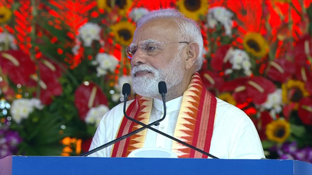 PM Modi talks about Operation Sindoor’s success in Gujarat; vows to protect farmers and small entrepreneurs