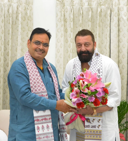 Sanjay Dutt meets Rajasthan CM Bhajan Lal Sharma, talks about working towards dreams for Rajasthan