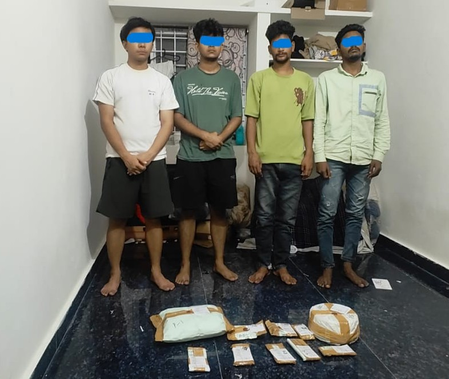 Drug racket busted at Mahindra University in Hyderabad, four held