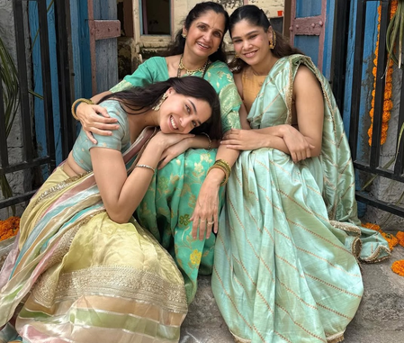 Sharvari Wagh celebrates Ganesh Chaturthi in her beautiful village with her joint family