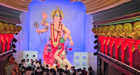 Mumbai: Lalbaug Sarvajanik Utsav Mandal draws inspiration from Rameswaram mythology for Ganesh Chaturthi idol, pandal
