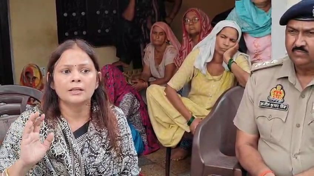 Noida dowry death: UP Women Commission member visits Nikki’s home, assures family of fast-track trial
