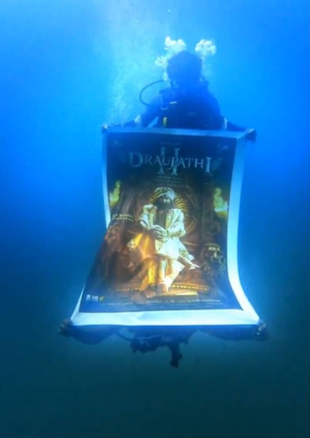 Director Mohan G opens up on why he chose to release the First Look of Draupathi-2 underwater! (IANS Exclusive)