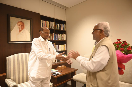 VP election crucial to maintain institution’s dignity: Sharad Pawar