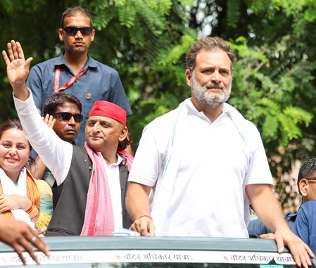 Makes no difference: NDA on Akhilesh Yadav joining Voter Adhikar Yatra