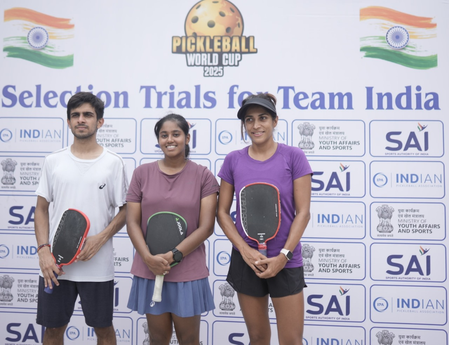 IPA’s selection trials get underway in Ahmedabad for Pickleball World Cup 2025