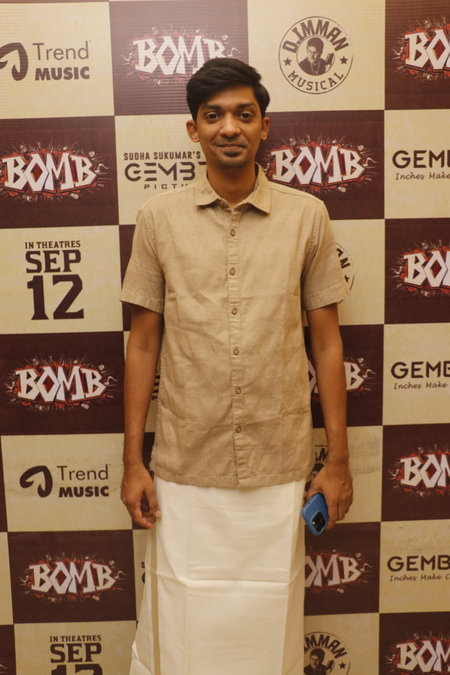 <div>I had two inspirations for making my film ‘Bomb’, says director Vishal Venkat</div>