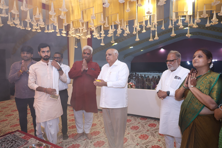 CM Bhupendra Patel visits Ganesh pandals across Ahmedabad