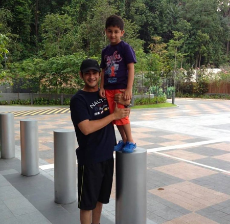 Actor Mahesh Babu tells son Gautham: My love is with you every step of the way!