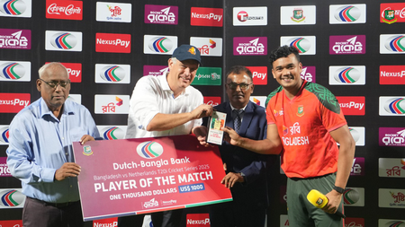 Still a long way to go, but I am getting better, says Taskin after four-fer against Netherlands