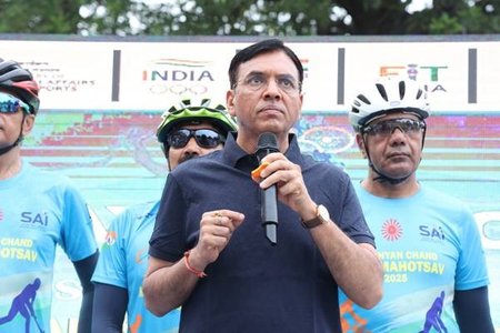 Three-day National Sports Day celebrations have transformed into true Jan Andolan: Mandaviya