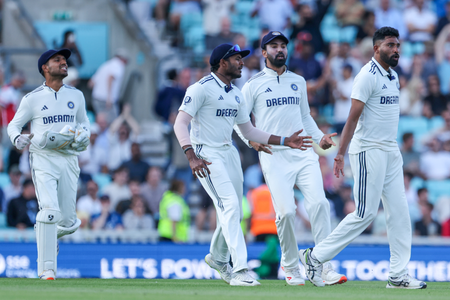 5th Test: Siraj dismisses Crawley on last ball after Jaiswal century puts England on chase of 374 (ld)
