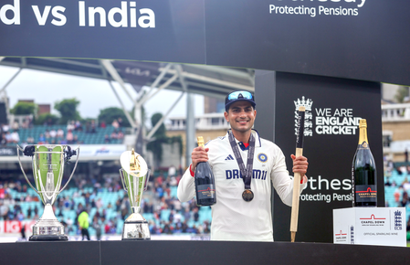 Yuvraj hails Gill’s rich vein of form in India’s drawn Test series against England