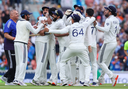 5th Test: Siraj’s five-for powers India to thrilling six-run win, level series 2-2