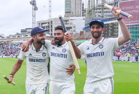 Siraj, Prasidh gain career-best Test rankings after win at The Oval