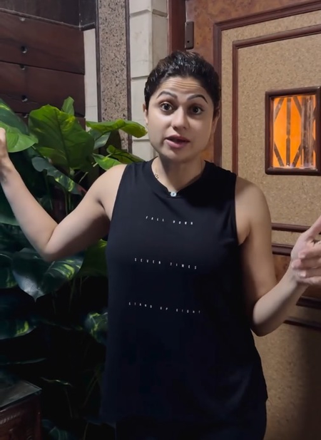 Shamita Shetty climbs 7 floors, 5 times to stay fit, shares video