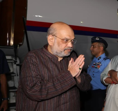 HM Amit Shah’s plane diverted to Jaipur due to bad weather in Delhi