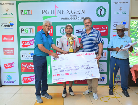 PGTI NEXGEN: Amrit Lal edges out Sanjeev,  Lakshya in 3-way playoff to win first title