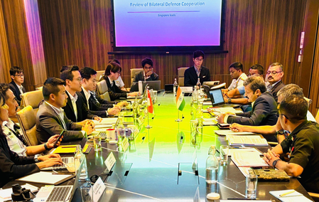 16th India-Singapore Defence Working Group discusses maritime security