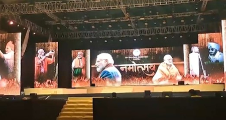 ‘Namotsav’ mega musical showcases PM Modi’s life journey in Surat, attendees express pride