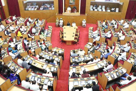Odisha assembly adjourned amid BJD protest on curtailment of PRI powers