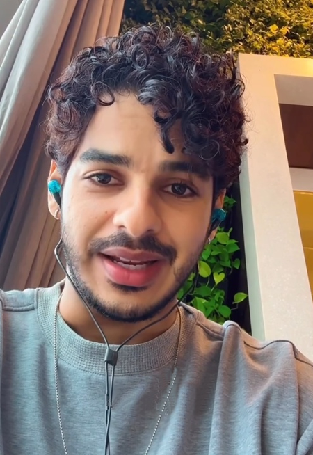 Ishaan Khatter shows swollen eyes as he reveals toll of busy ‘The Homebound’ shoot on his health