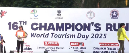 Delhi hosts 16th Champions Run on World Tourism Day to promote city’s tourism potential