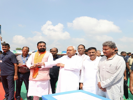 Bihar CM Nitish Kumar unveils development projects worth Rs 1,585cr in Gopalganj