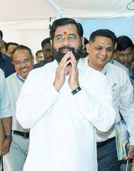 Maha Deputy CM Eknath Shinde holds key meeting with Shiv Sena leaders on BMC polls