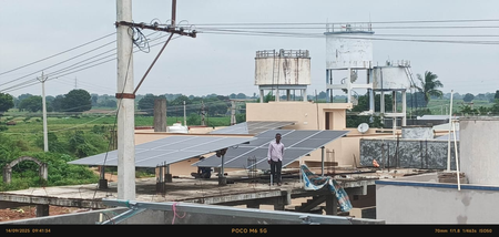 <div>Telangana CM’s native village becomes 100 per cent solar powered</div>