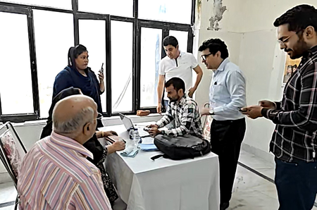 <div>Mega health camp in J&K’s Rajouri helps elderly get Ayushman Vaya Vandana cards</div>