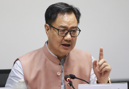 Kiren Rijiju visits landslide-hit places in Bengal, to submit report to Centre