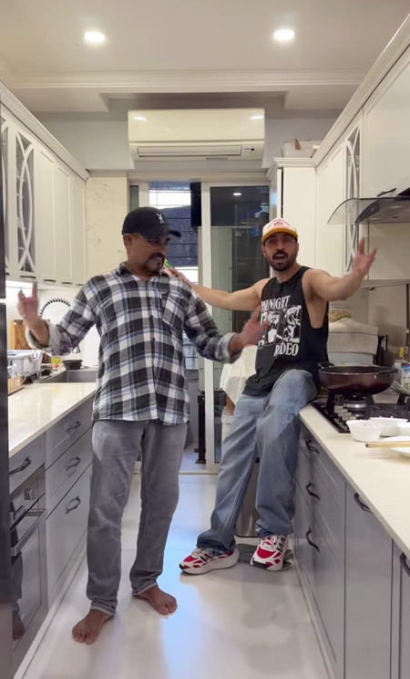 Diljit Dosanjh returns to kitchen, whips up some quick hunger fix