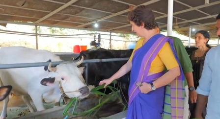 Priyanka Gandhi meets dairy farmers in Kerala, vows to raise concerns with Centre
