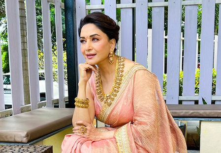 Madhuri Dixit recreates 80s charm with 2025 glam
