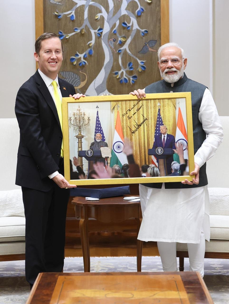 <div>Had an ‘incredible meeting’ with PM Modi: US Ambassador-designate Gor</div>