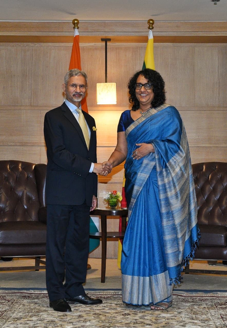 EAM Jaishankar, Lankan PM Harini discuss ways to enhance cooperation in education, trade