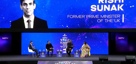 NDTV World Summit 2025: India overtaking UK in startups reflects PM Modi’s vision, says Rishi Sunak