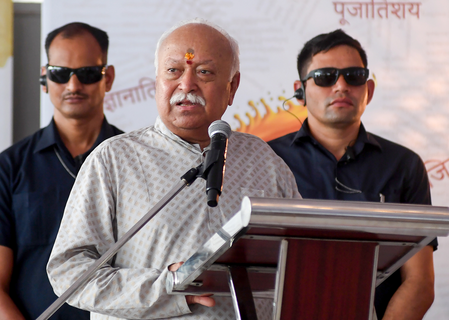 Some people are hindering our progress: RSS Chief Mohan Bhagwat