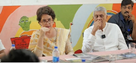 <div>Priyanka Gandhi hails Wayanad’s Hume Centre for pioneering climate research</div>